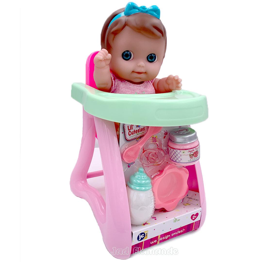 Bebelusa in scaunel cu accesorii - Nitzi.ro