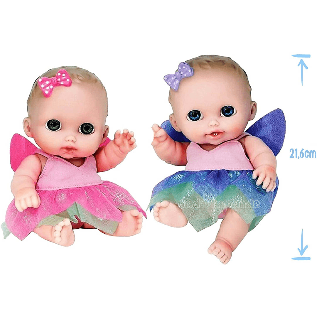 Set 2 mini papusi bebe la masa - Nitzi.ro