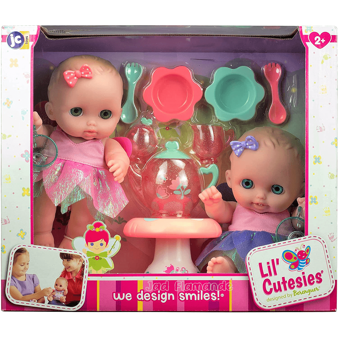 Set 2 mini papusi bebe la masa - Nitzi.ro