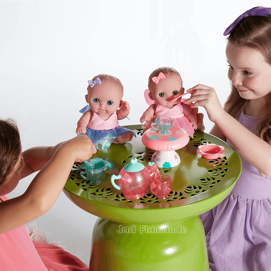 Set 2 mini papusi bebe la masa - Nitzi.ro