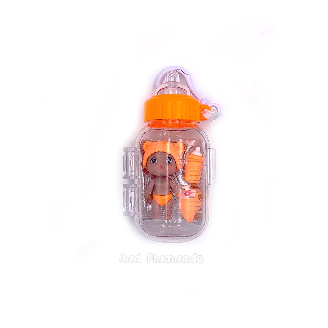 Set breloc Papusa Bebelus in biberon - Lil Cutesies - Nitzi.ro