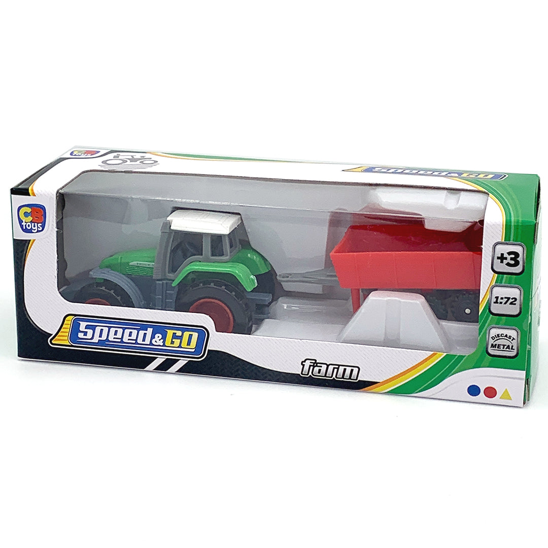Tractor ferma diecast 1:72