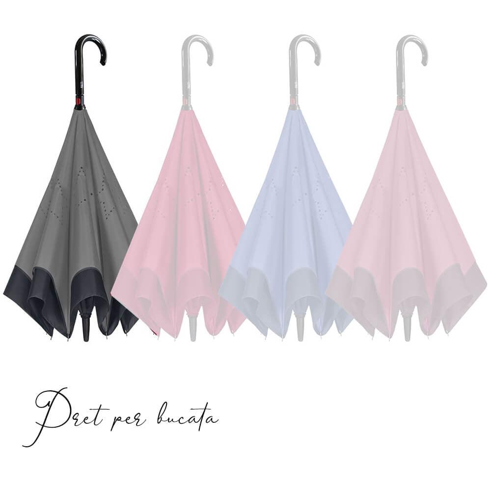 Umbrela ploaie reversibila uni - Nitzi.ro