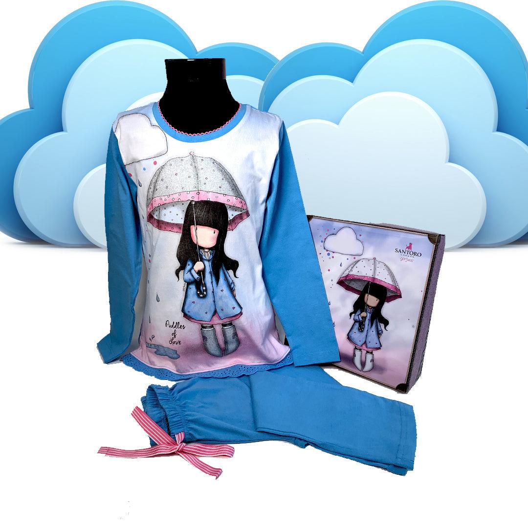 Pijama copii Gorjuss Puddle of Love - Nitzi.ro