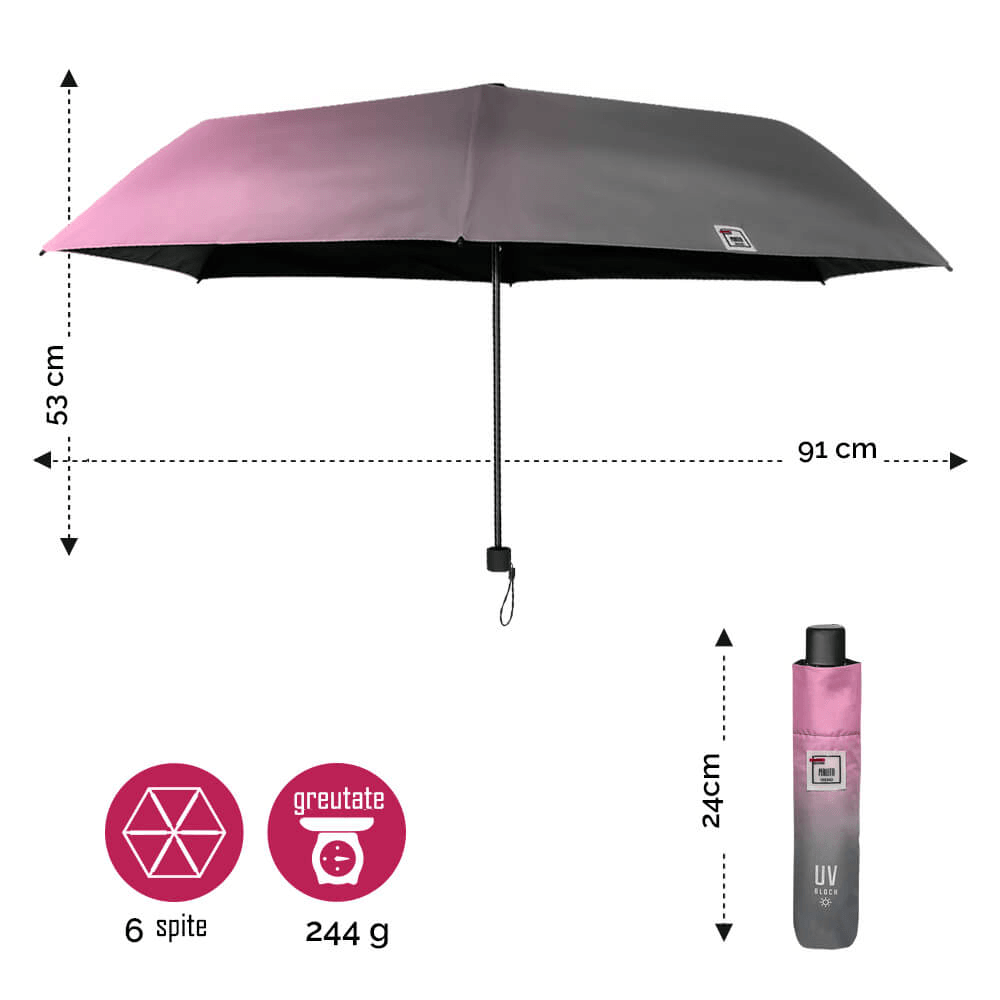 Mini Umbrela soare cu protectie UV - Nitzi.ro