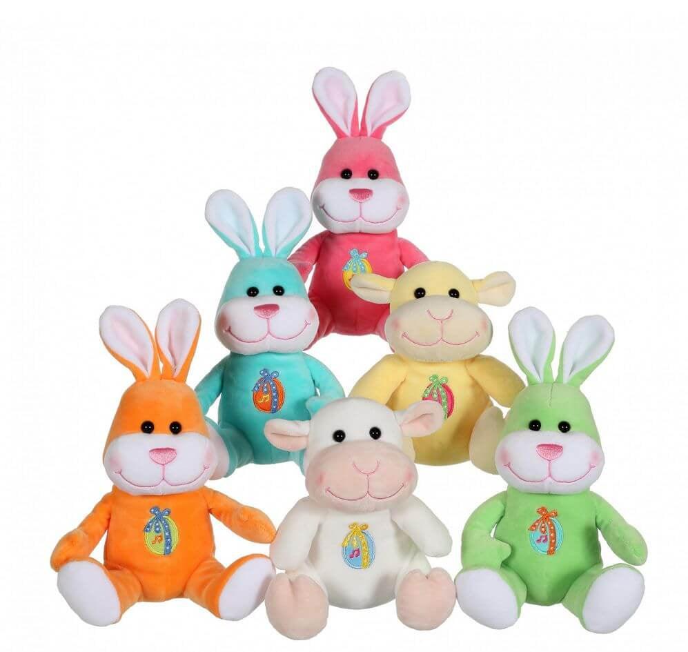 Animalut de Paste cu sunet jucarie 15 cm - Nitzi.ro