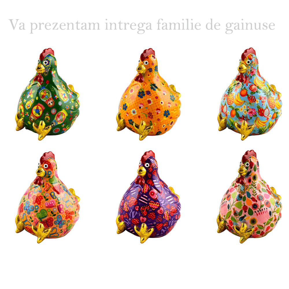 Decoratiune ceramica Gainusa Claire h17.8 cm - Nitzi.ro