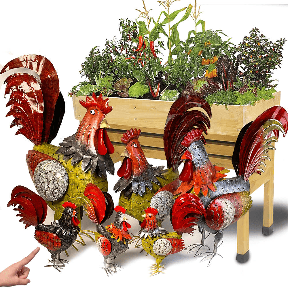 Decoratiune gradina Cocos gri 37 cm - Nitzi.ro