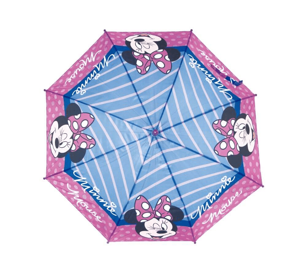 Umbrela automata copii Minnie Mouse bleu - Nitzi.ro