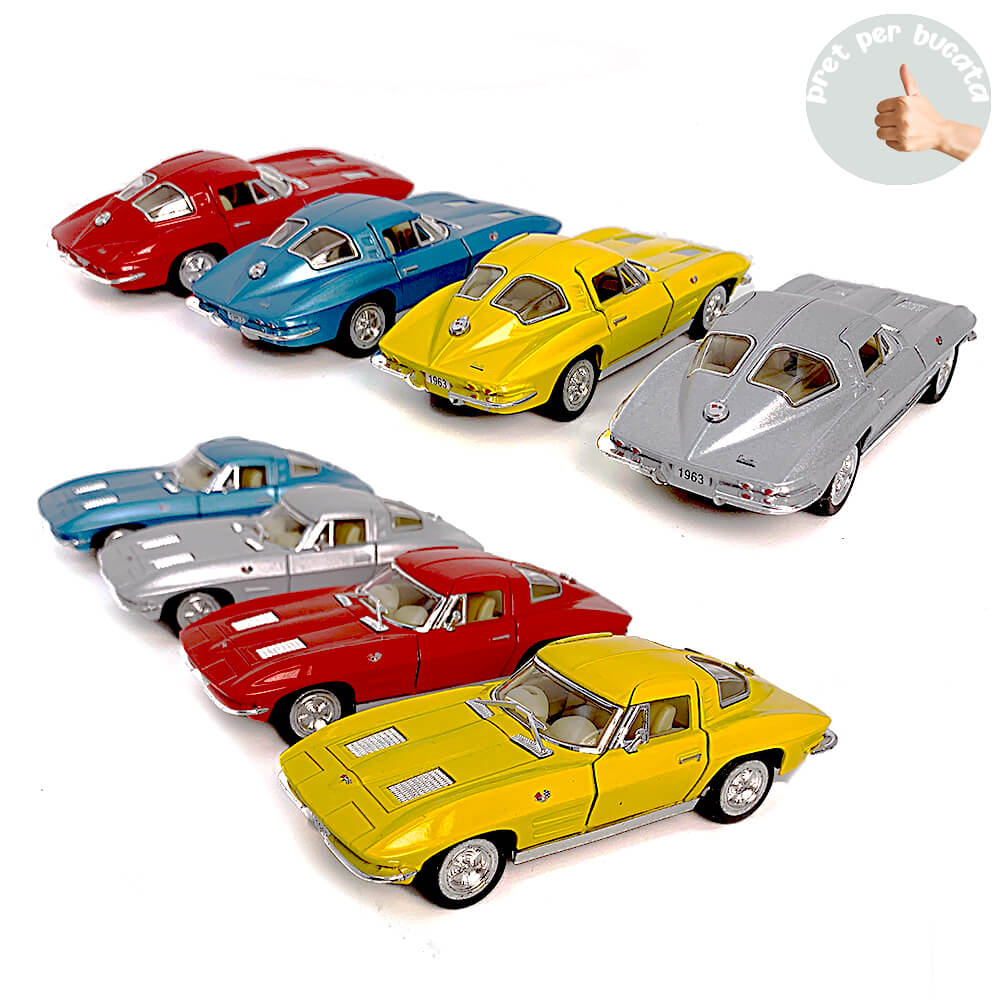 Masina metalica Chevrolet Corvette Sting Ray 1963