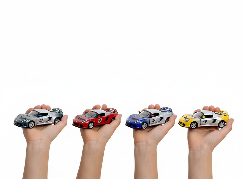 Macheta Mașinuță diecast Lotus Exige S 2012 – 13 cm, disponibila in 4 culori