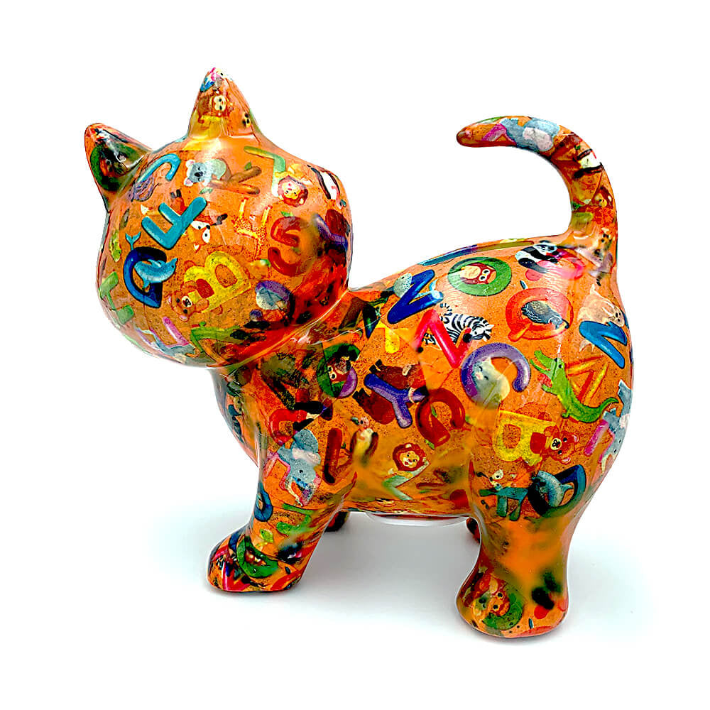 Decoratiune ceramica Pisica Kiki h18 cm