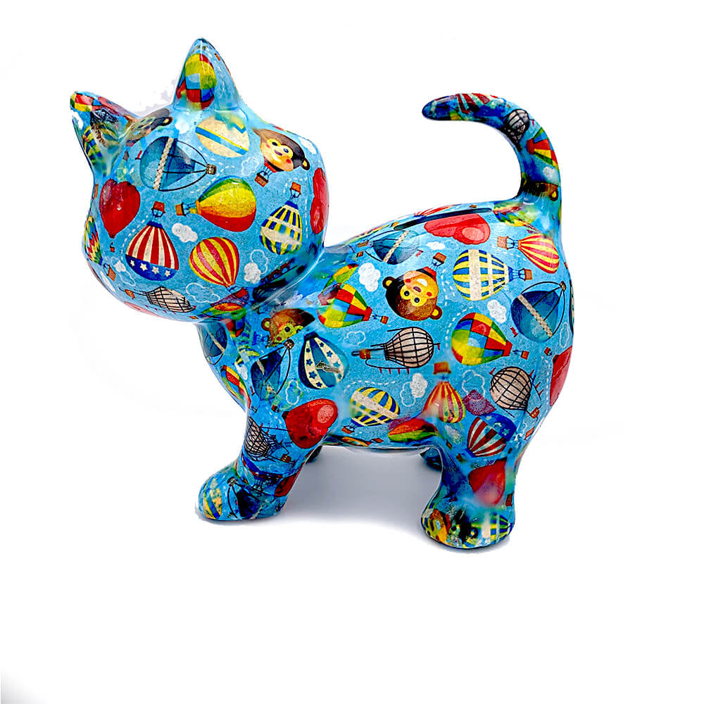 Decoratiune ceramica Pisica Kiki h18 cm