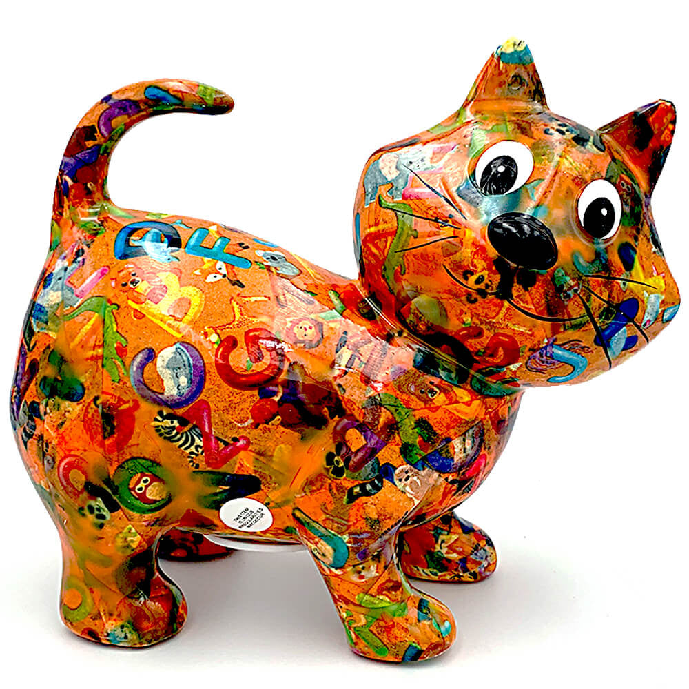 Decoratiune ceramica Pisica Kiki h18 cm