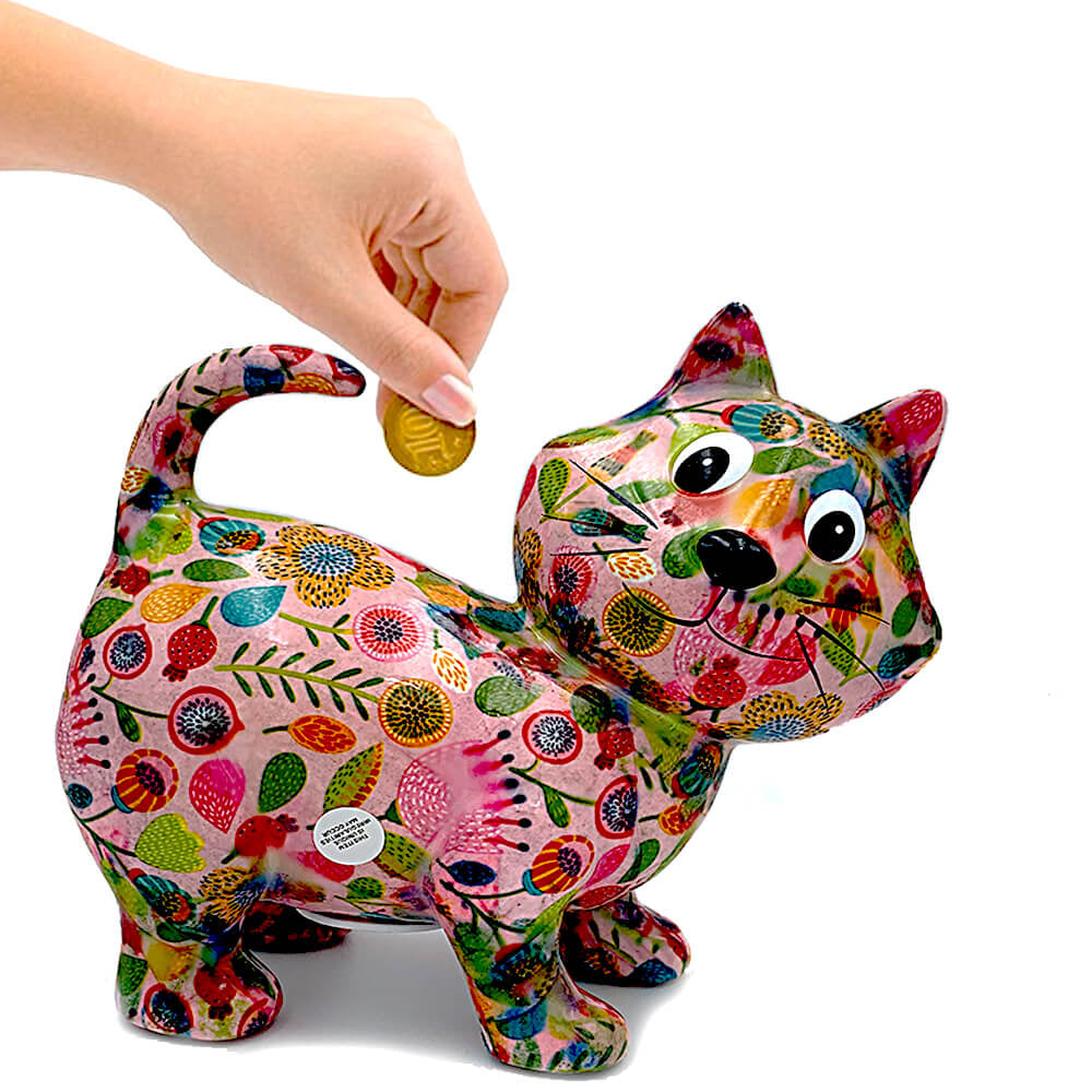 Decoratiune ceramica Pisica Kiki h18 cm