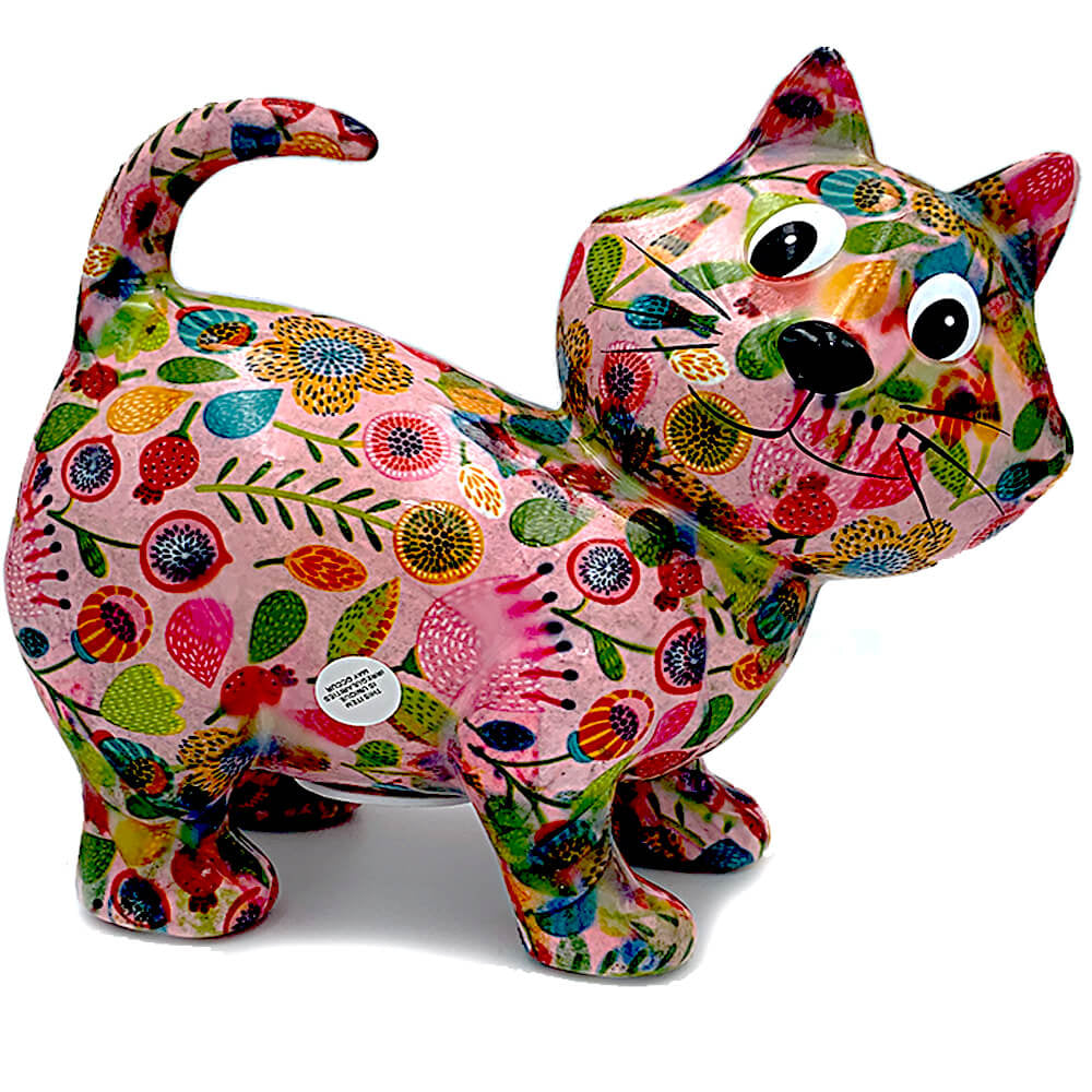 Decoratiune ceramica Pisica Kiki h18 cm