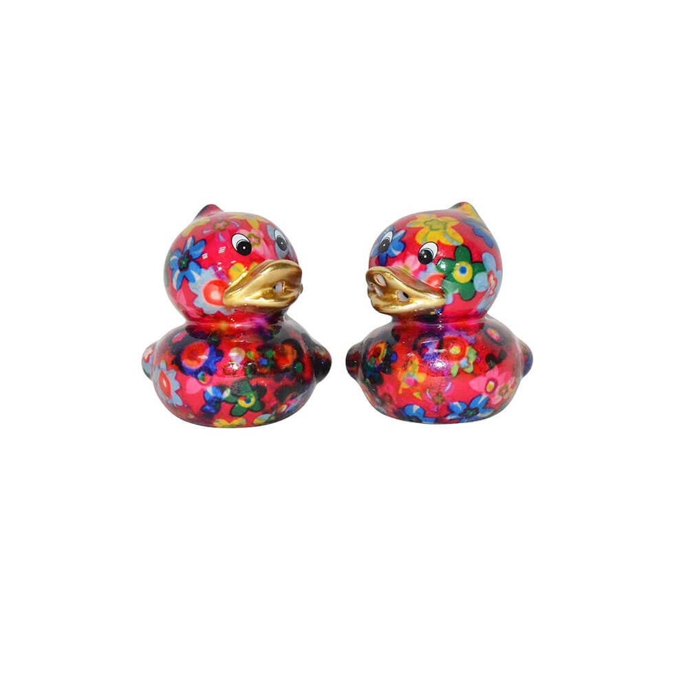 Decoratiune ceramica Sare si piper Ratusca Ducky h6 cm