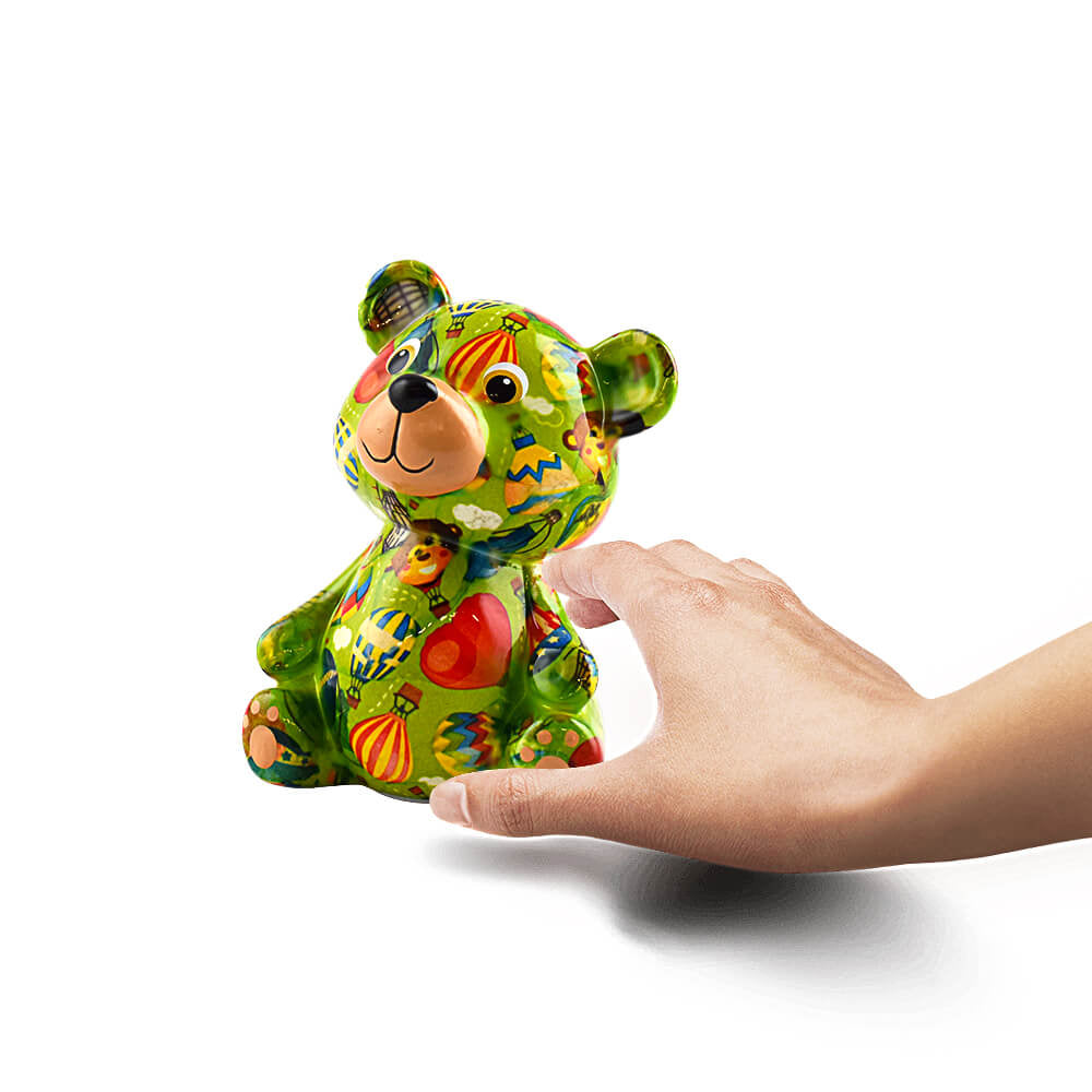 Decoratiune ceramica Ursulet Toto h11.8 cm