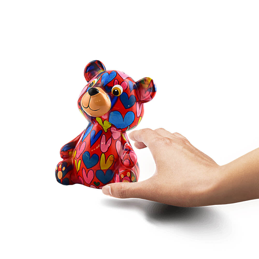 Decoratiune ceramica Ursulet Toto h11.8 cm