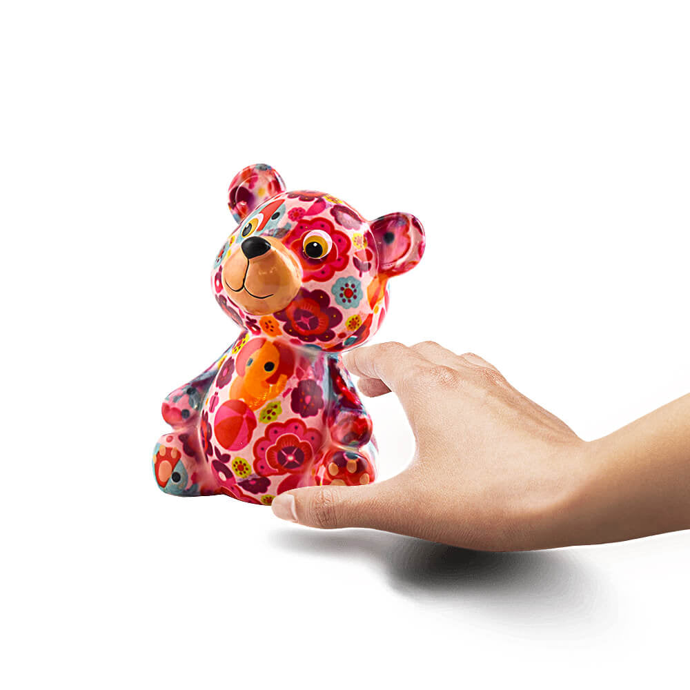 Decoratiune ceramica Ursulet Toto h11.8 cm