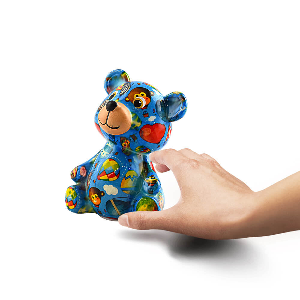 Decoratiune ceramica Ursulet Toto h11.8 cm
