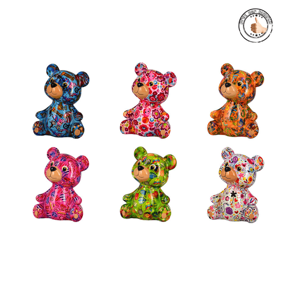 Decoratiune ceramica Ursulet Toto h19 cm - Nitzi.ro