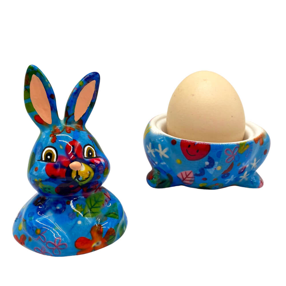 Decoratiune ceramica Suport pentru ou fiert Iepuras Millie