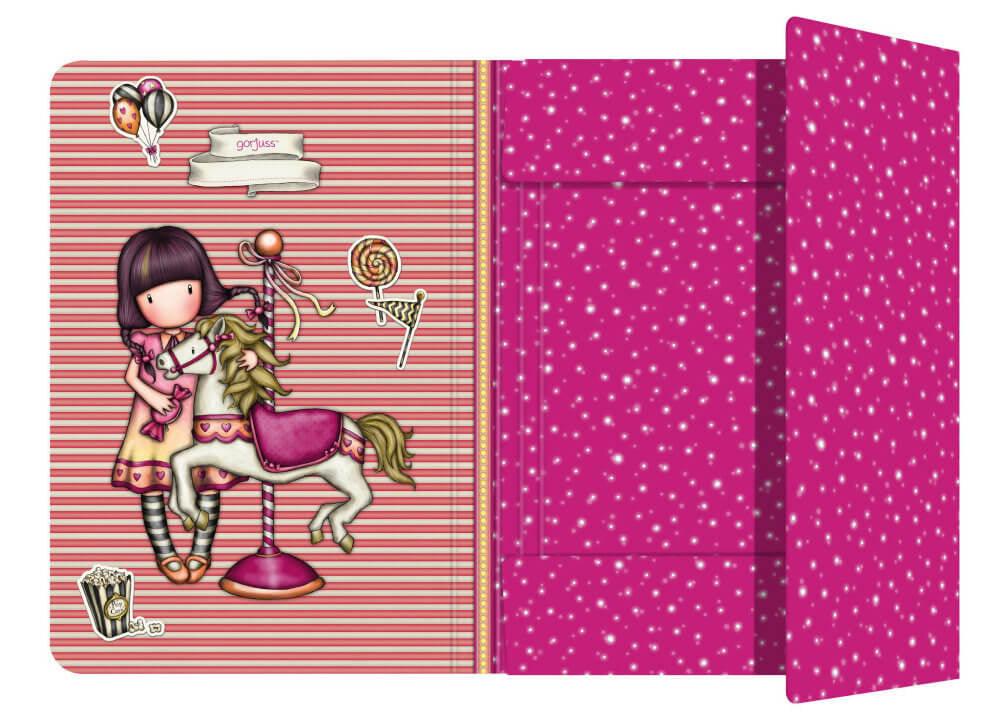 Gorjuss Dosar cu elastic Carousel - Nitzi.ro