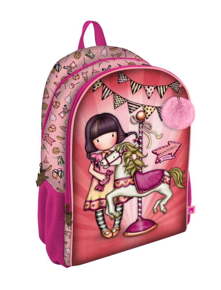 Rucsac Cu Troler Gorjuss Carousel clasa 1-4 - Nitzi.ro