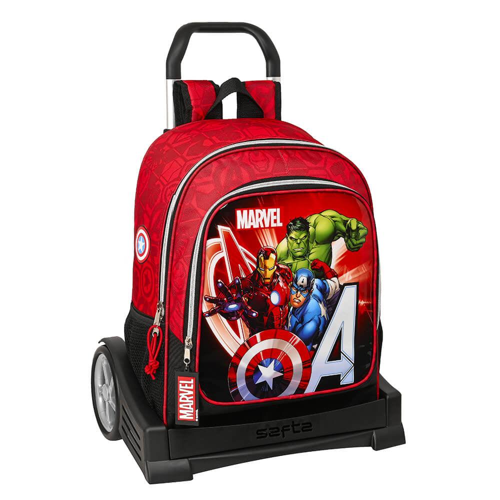 Ghiozdan cu troler evolution scoala Avengers - Nitzi.ro
