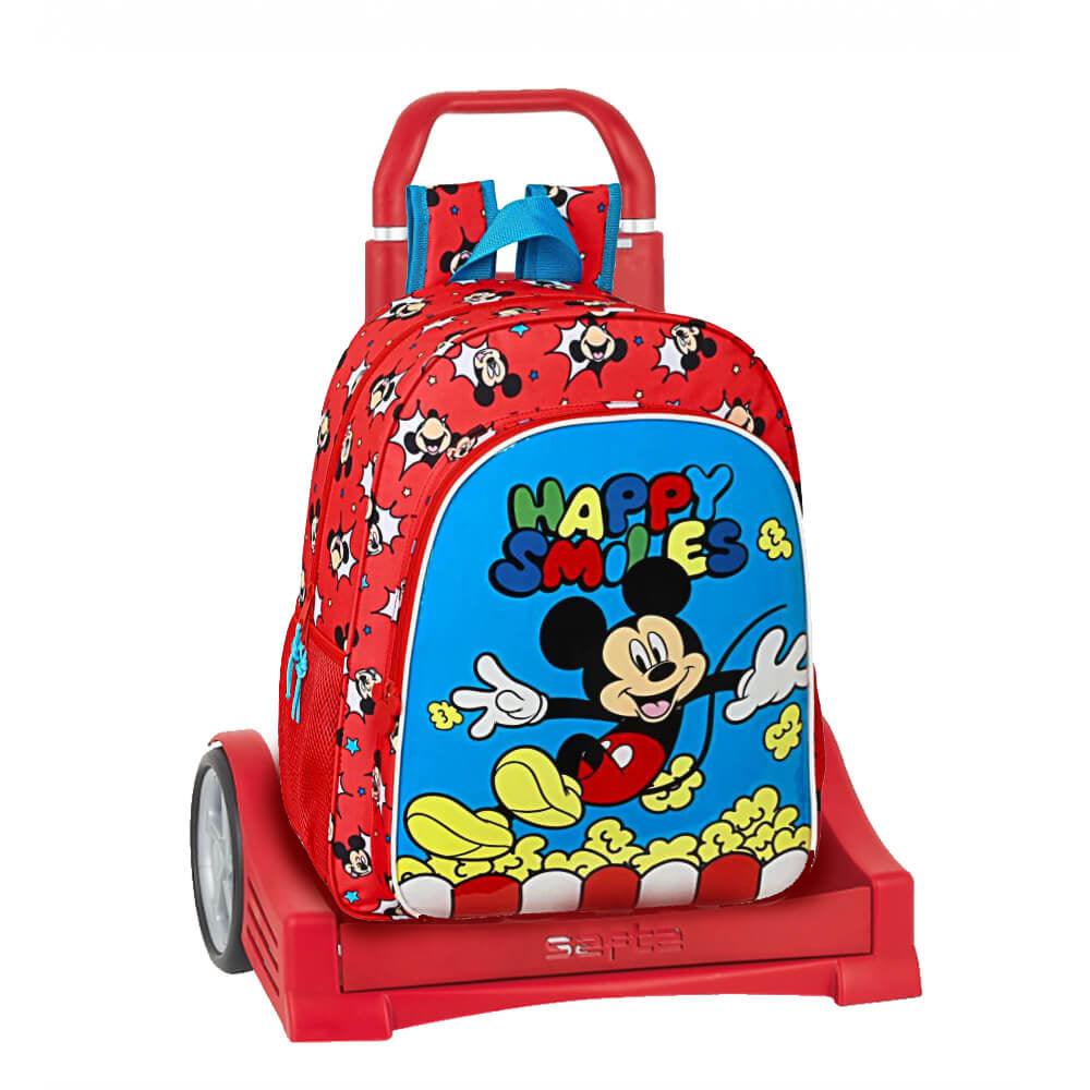 Ghiozdan cu troler evolution Mickey Mouse - Nitzi.ro