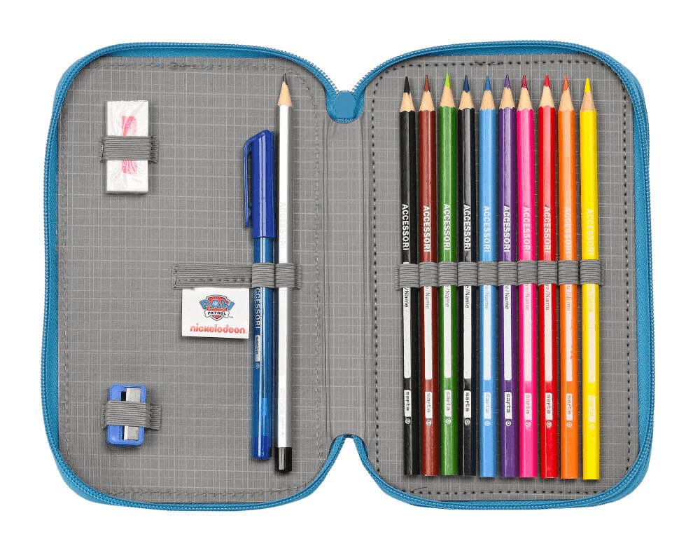 Penar cu rechizite 2 fermoare Paw Patrol Friendship - Nitzi.ro