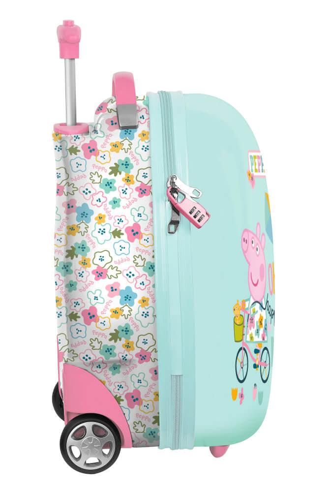 Troler cabina copii de 43 cm Peppa Pig vernil