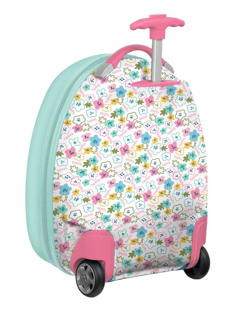 Troler cabina copii de 43 cm Peppa Pig vernil