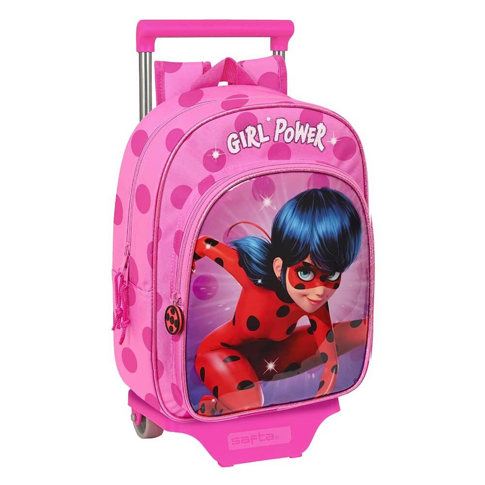 Ghiozdan clasa 0 cu troler Ladybug - Nitzi.ro