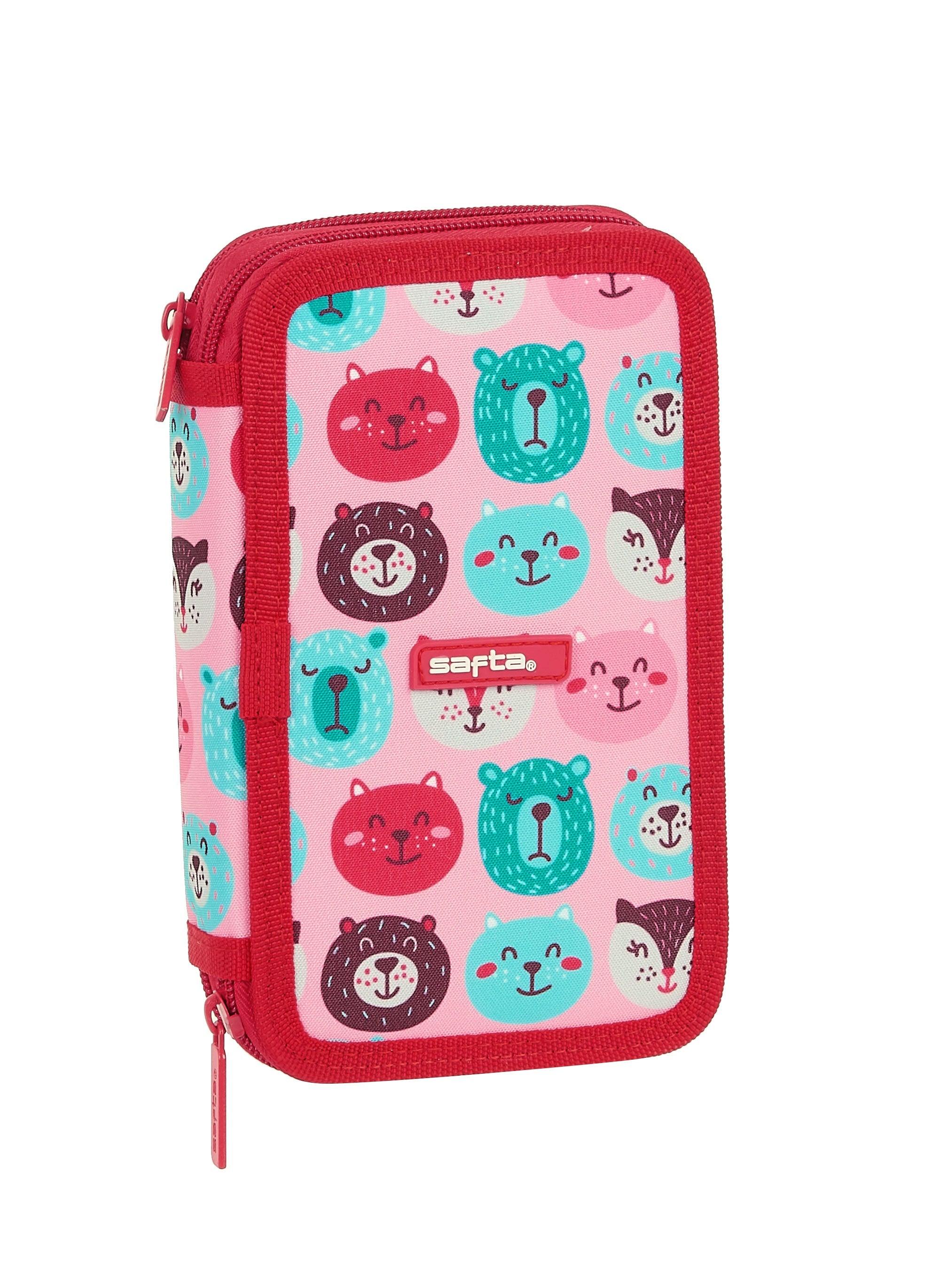 Penar dublu echipat 28 piese Animale capsuni - Nitzi.ro