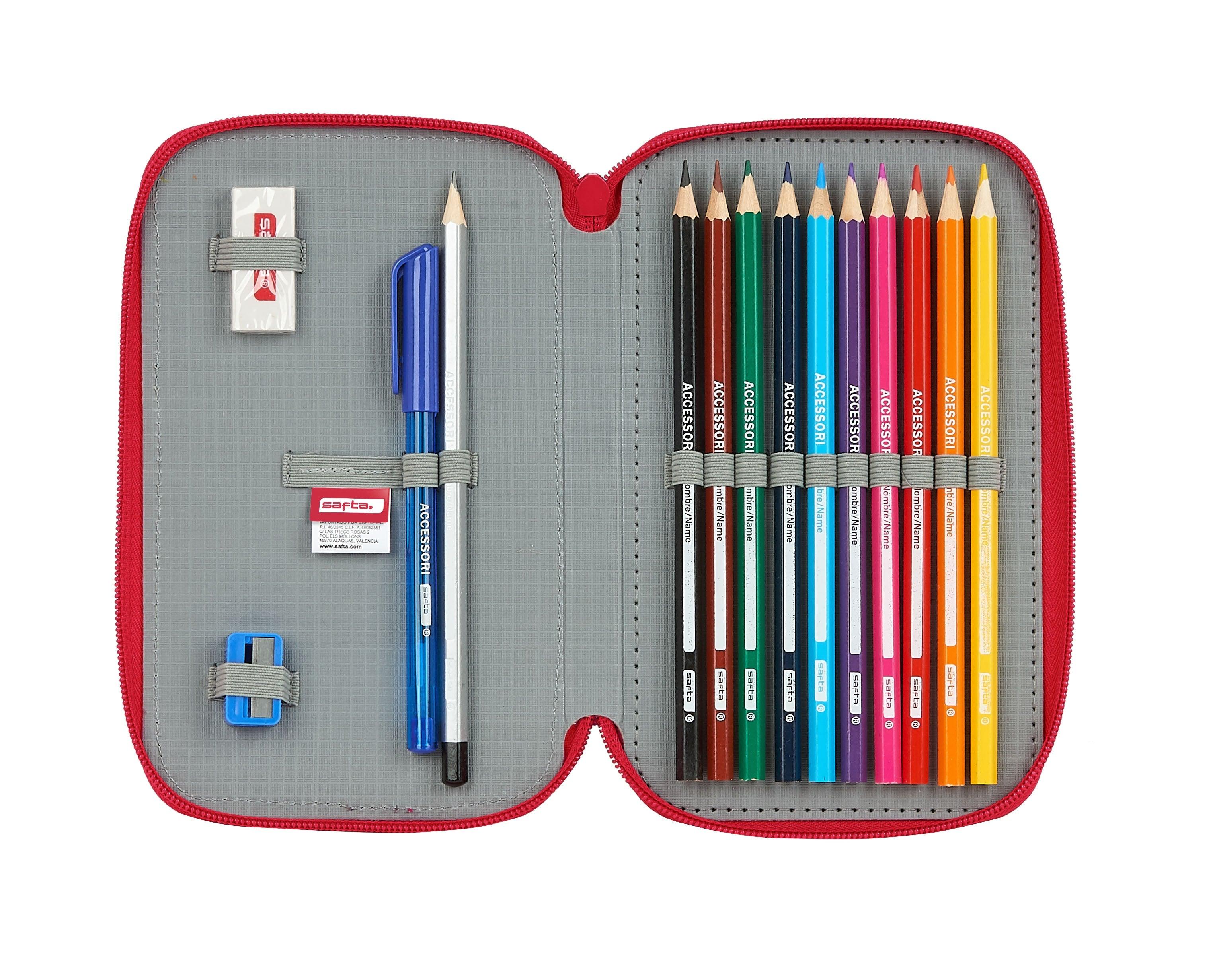 Penar dublu echipat 28 piese Animale capsuni - Nitzi.ro