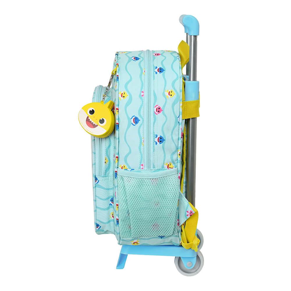 Troler clasa zero 33 cm Baby Shark cu sunet - Nitzi.ro