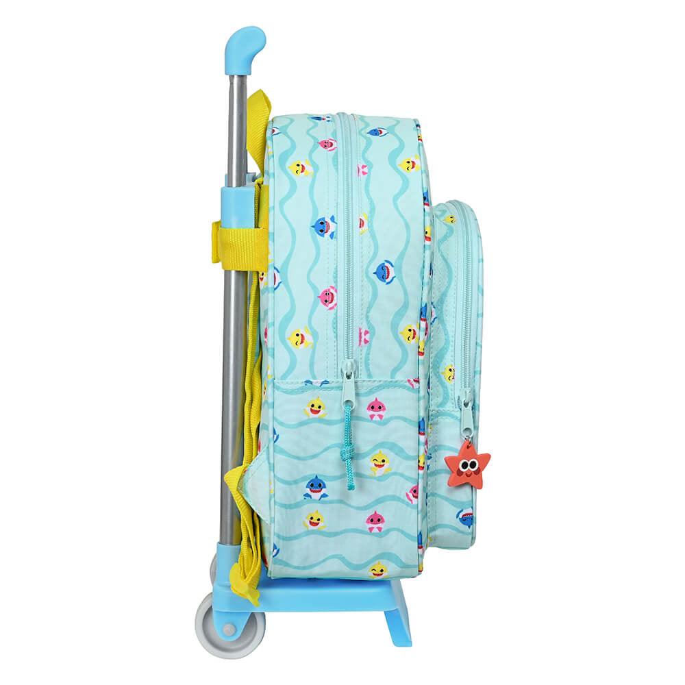 Troler clasa zero 33 cm Baby Shark cu sunet - Nitzi.ro