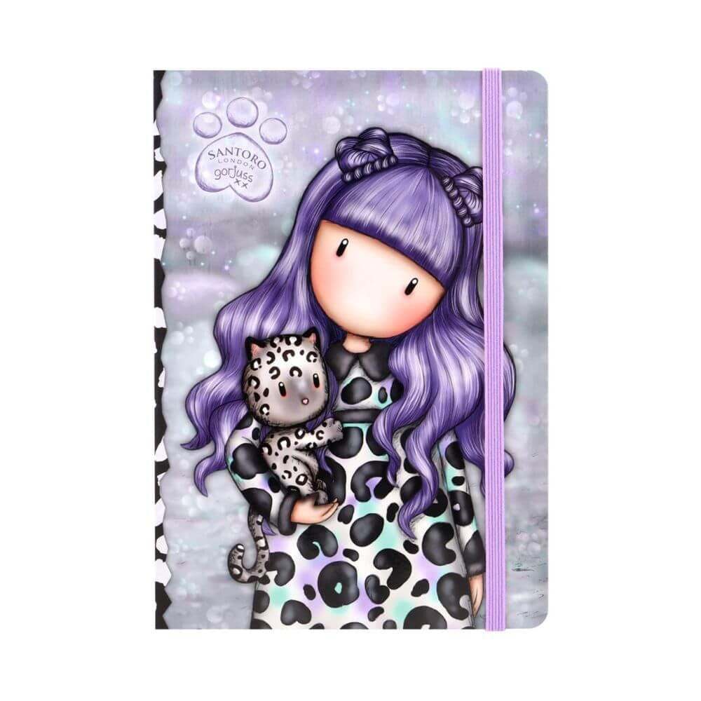 Bullet Journal cu pix+abtibilduri+notite Gorjuss Smitten Kitten - Nitzi.ro