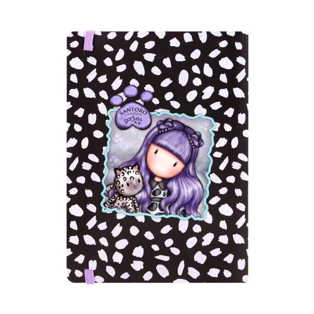 Bullet Journal cu pix+abtibilduri+notite Gorjuss Smitten Kitten - Nitzi.ro