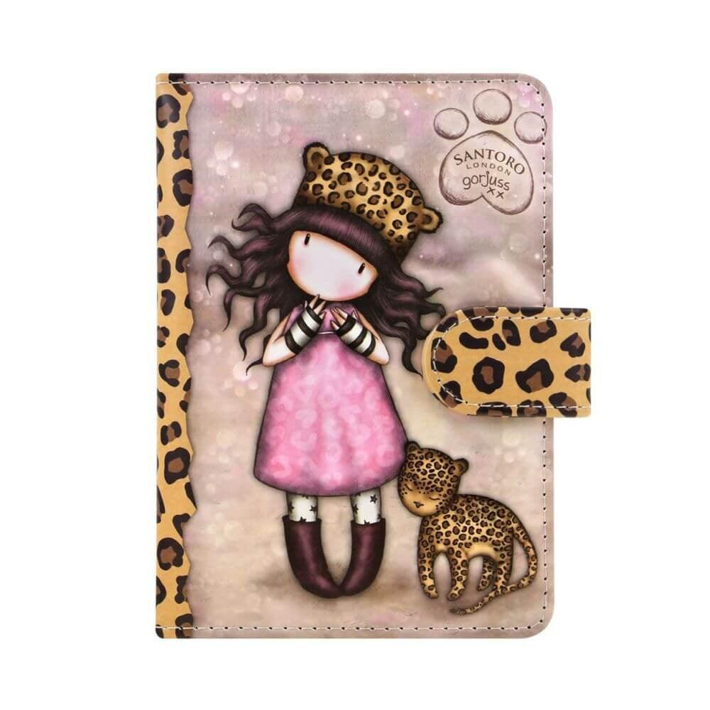 Set jurnal cu coperta PVC si semn de carte Gorjuss Purrrrrfect Love - Nitzi.ro