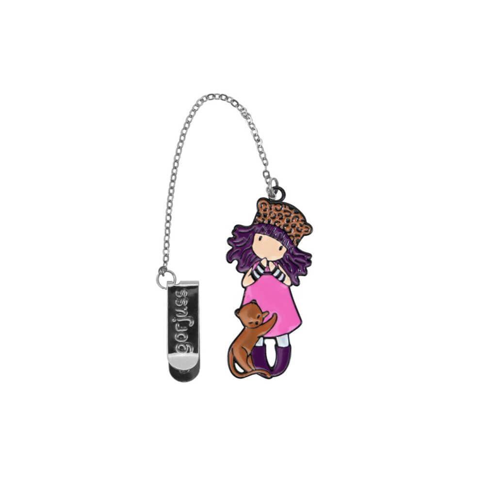 Set jurnal cu coperta PVC si semn de carte Gorjuss Purrrrrfect Love - Nitzi.ro
