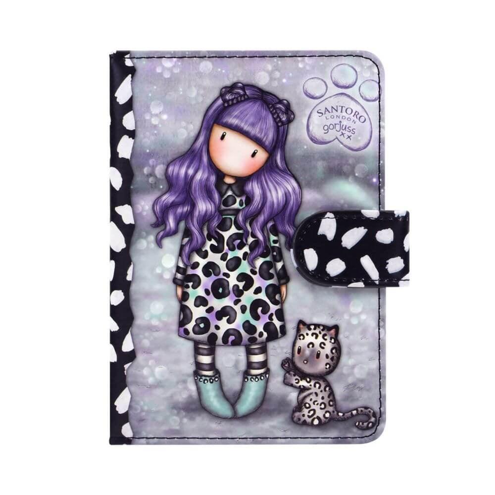 Set jurnal cu coperta PVC si semn de carte Gorjuss Smitten Kitten - Nitzi.ro