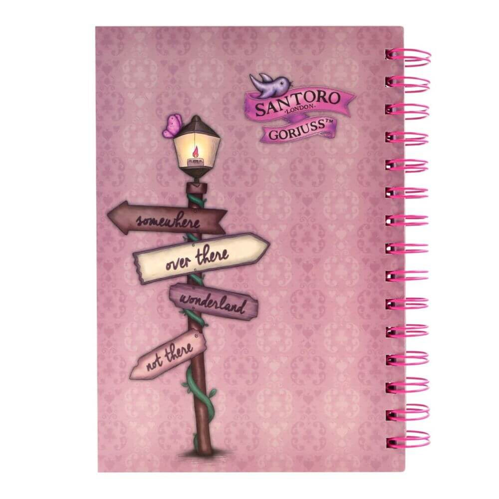 Jurnal cu spira Gorjuss Cheshire Cat