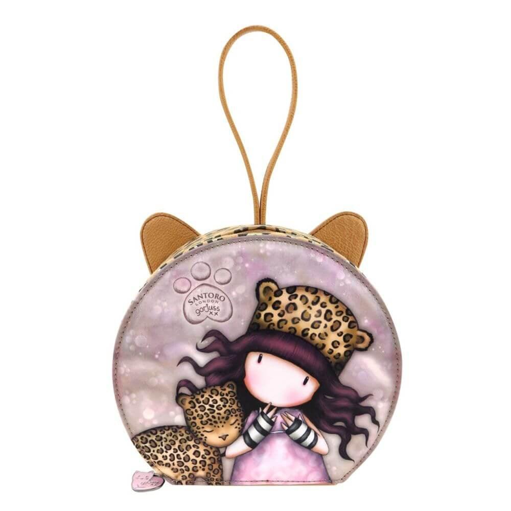 Geanta pentru bijuterii rotunda Gorjuss Purrrrrfect Love - Nitzi.ro