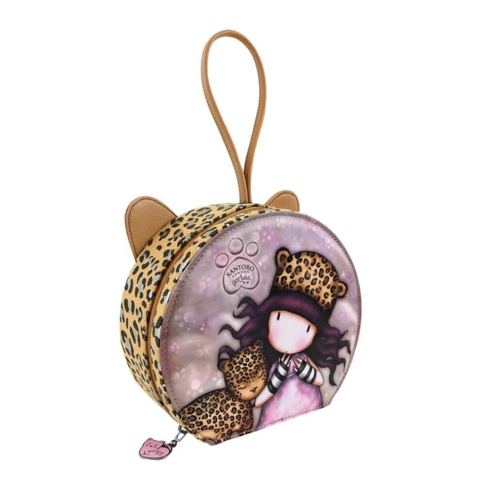 Geanta pentru bijuterii rotunda Gorjuss Purrrrrfect Love - Nitzi.ro
