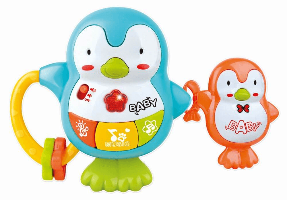 Jucarie bebe cu sunet Familie pinguini - Nitzi.ro
