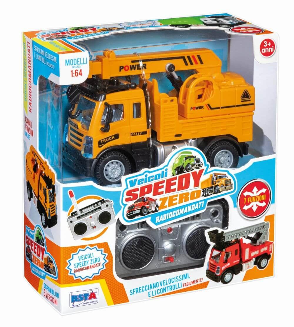 Camion cu radiocomanda pompieri/deseuri/macara - Nitzi.ro