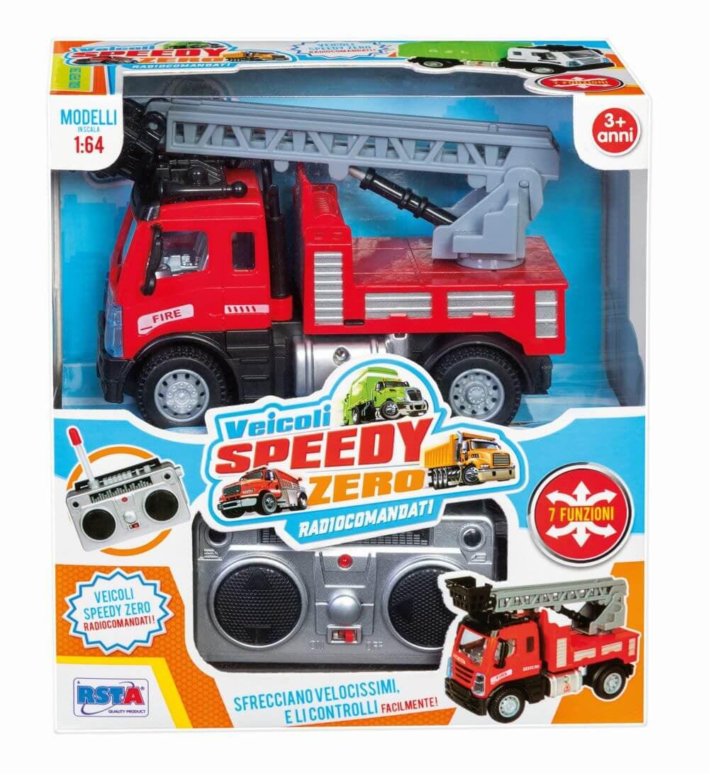 Camion cu radiocomanda pompieri/deseuri/macara - Nitzi.ro